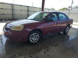 Chevrolet Vehiculos salvage en venta: 2006 Chevrolet Malibu LS