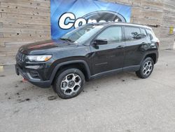 Jeep salvage cars for sale: 2022 Jeep Compass Trailhawk