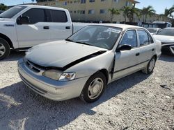 Salvage cars for sale at Opa Locka, FL auction: 2000 Toyota Corolla VE