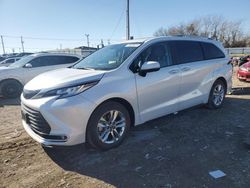 Salvage cars for sale at Oklahoma City, OK auction: 2023 Toyota Sienna Limited