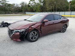 Salvage cars for sale at Fort Pierce, FL auction: 2024 Nissan Sentra SV