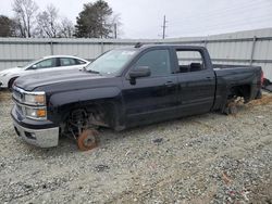 Salvage cars for sale at Mebane, NC auction: 2015 Chevrolet Silverado C1500 LT