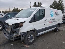 Salvage cars for sale at Denver, CO auction: 2017 Ford Transit T-150