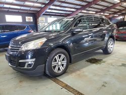 Salvage cars for sale at East Granby, CT auction: 2015 Chevrolet Traverse LT