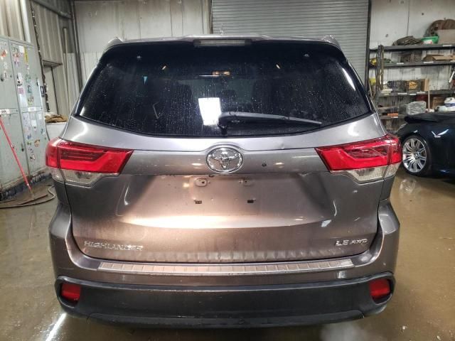 2018 Toyota Highlander LE