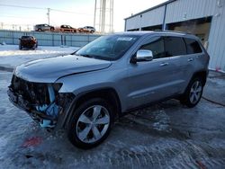 Salvage cars for sale at Chicago Heights, IL auction: 2015 Jeep Grand Cherokee Limited