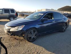 Salvage cars for sale at Fresno, CA auction: 2016 Honda Accord Sport