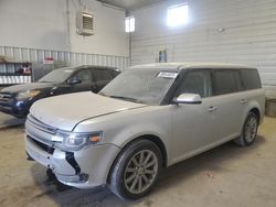 Salvage cars for sale at Des Moines, IA auction: 2014 Ford Flex Limited