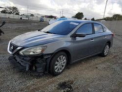 Nissan salvage cars for sale: 2017 Nissan Sentra S