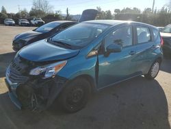 Salvage cars for sale at San Martin, CA auction: 2016 Nissan Versa Note S