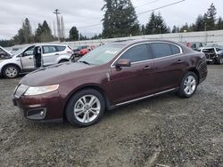 Lincoln salvage cars for sale: 2009 Lincoln MKS