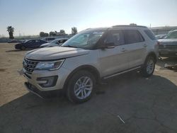 Salvage cars for sale at Martinez, CA auction: 2017 Ford Explorer XLT