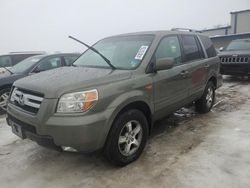 Salvage cars for sale at auction: 2007 Honda Pilot EXL