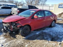 Salvage cars for sale from Copart Wichita, KS: 2015 Toyota Corolla L