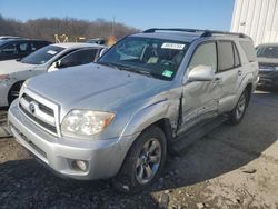 Toyota salvage cars for sale: 2007 Toyota 4runner Limited