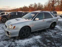 Salvage cars for sale at Brookhaven, NY auction: 2002 Subaru Impreza WRX