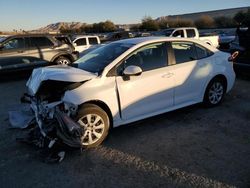 Salvage cars for sale at Las Vegas, NV auction: 2022 Toyota Corolla LE