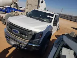 Salvage trucks for sale at Andrews, TX auction: 2022 Ford F550 Super Duty