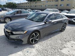 Honda Vehiculos salvage en venta: 2018 Honda Accord Sport