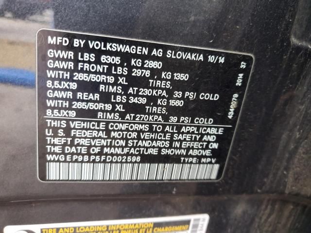 2015 Volkswagen Touareg V6 TDI