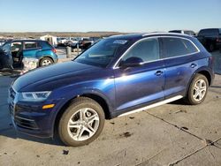 Salvage cars for sale at Grand Prairie, TX auction: 2018 Audi Q5 Premium Plus