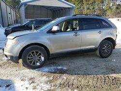 Salvage cars for sale at Seaford, DE auction: 2008 Ford Edge SEL