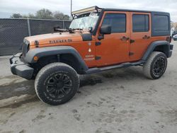 Jeep Wrangler Unlimited Sport salvage cars for sale: 2011 Jeep Wrangler Unlimited Sport