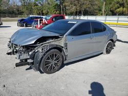 Salvage cars for sale at Fort Pierce, FL auction: 2021 Toyota Camry SE