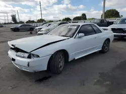 Salvage cars for sale at Miami, FL auction: 1993 Nissan Skyline