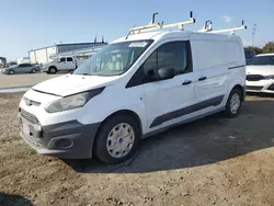 Salvage trucks for sale at San Diego, CA auction: 2015 Ford Transit Connect XL