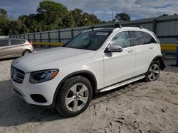 Salvage cars for sale at Fort Pierce, FL auction: 2018 Mercedes-Benz GLC 300 4matic