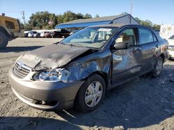 Toyota salvage cars for sale: 2008 Toyota Corolla CE