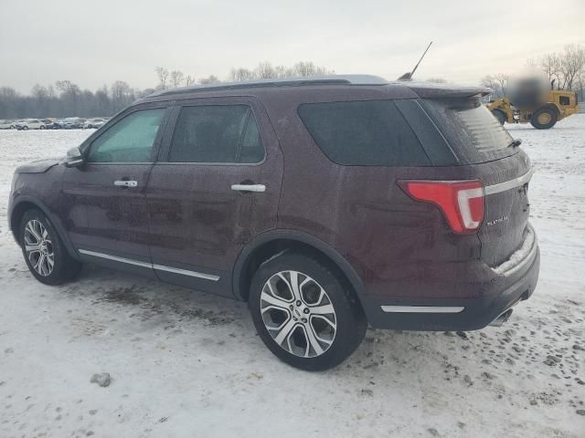 2018 Ford Explorer Platinum