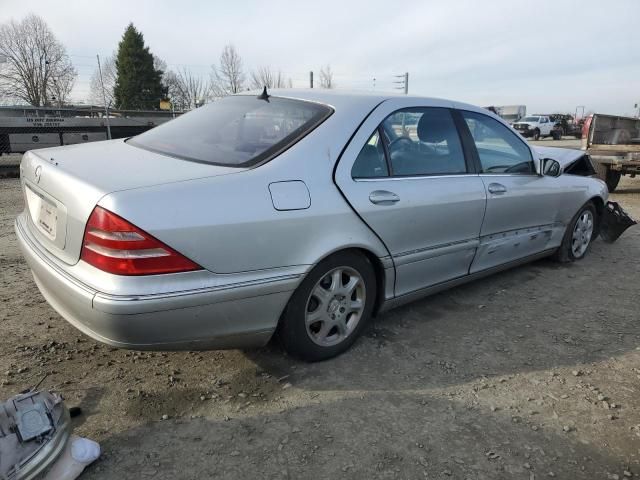 2001 Mercedes-Benz S 500