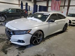 Salvage cars for sale at auction: 2021 Honda Accord Sport