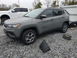 Salvage cars for sale from Copart Riverview, FL: 2022 Jeep Compass Trailhawk