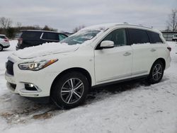 Salvage cars for sale at Columbia Station, OH auction: 2017 Infiniti QX60