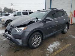 Salvage cars for sale at Nampa, ID auction: 2017 Toyota Rav4 Limited