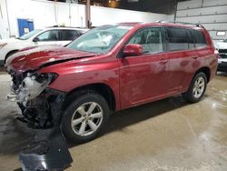 Vehiculos salvage en venta de Copart Blaine, MN: 2009 Toyota Highlander