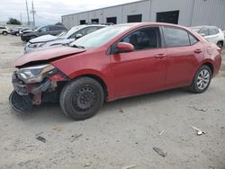 Salvage cars for sale at Jacksonville, FL auction: 2016 Toyota Corolla L