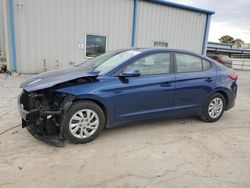 Salvage cars for sale at Tulsa, OK auction: 2018 Hyundai Elantra SE