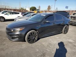 Salvage cars for sale at Wilmington, CA auction: 2018 KIA Optima LX