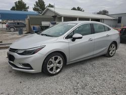 Salvage cars for sale at Prairie Grove, AR auction: 2017 Chevrolet Cruze Premier