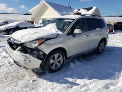 Salvage cars for sale at Northfield, OH auction: 2015 Subaru Forester 2.5I Limited