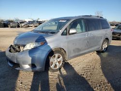 Toyota Sienna le salvage cars for sale: 2013 Toyota Sienna LE