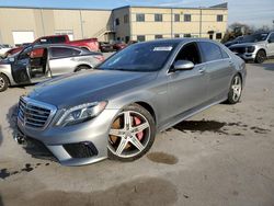 2015 Mercedes-Benz S 63 AMG en venta en Wilmer, TX