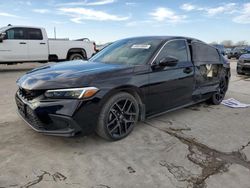 Salvage cars for sale at Grand Prairie, TX auction: 2022 Honda Civic Sport Touring