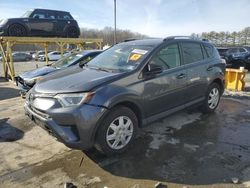 Salvage cars for sale at Windsor, NJ auction: 2018 Toyota Rav4 LE