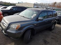 Salvage cars for sale at Exeter, RI auction: 2007 Honda Pilot EXL