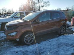 Ford Vehiculos salvage en venta: 2019 Ford Ecosport Titanium